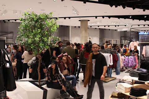 There was a buzz about the store on opening day as shoppers checked out the Polish retailer's proposition.